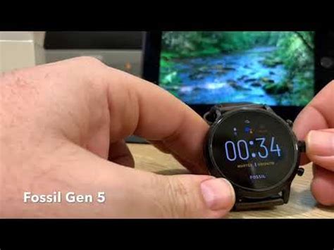 fossil gen 5 español